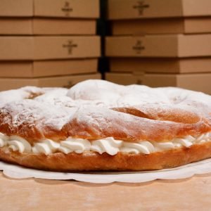 Ensaïmada de nata
