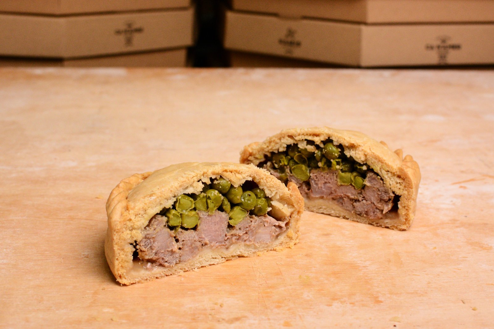 Panada porc amb xítxeros