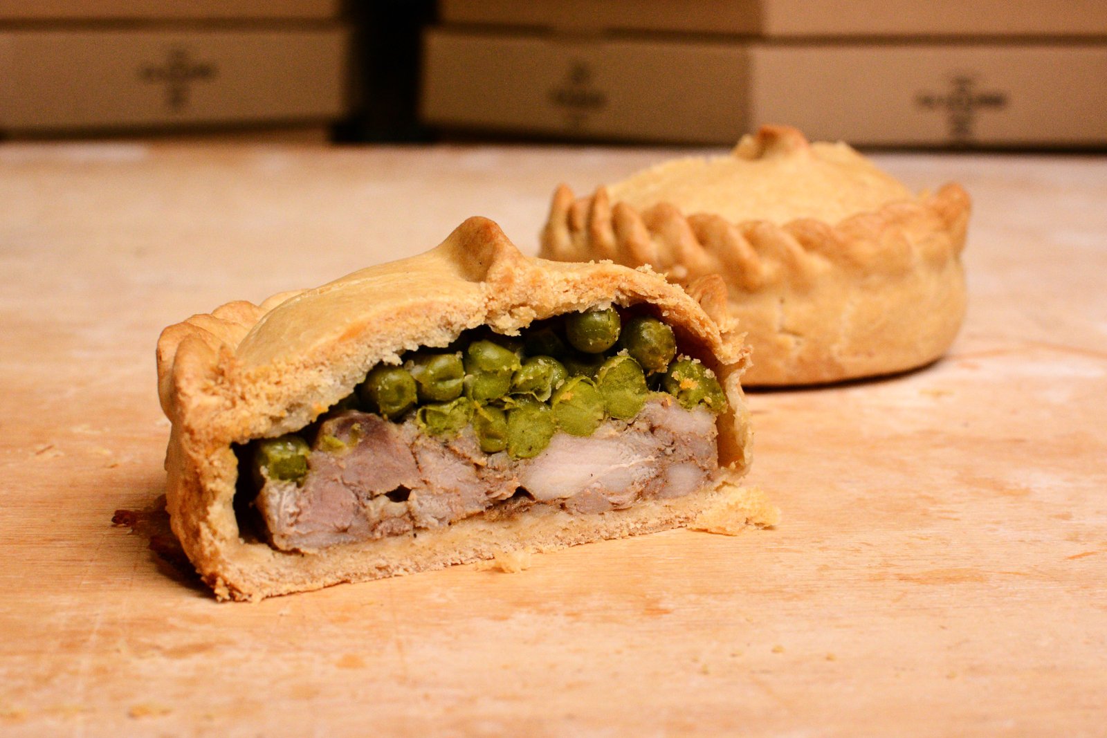 Panada pollastre amb xitxeros